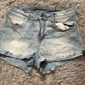 Light wash Jean shorts